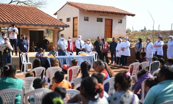 Itaipu conmemora Día los Pueblos Indígenas con asistencia sanitaria en la comunidad de Arroyo Guasu