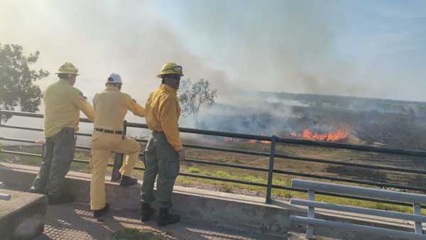 Bombero asegura que el 90% de los incendios son ocasionados por el hombre - Megacadena — Últimas Noticias de Paraguay