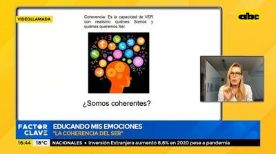 Educando mis emociones: “La coherencia del ser” - Factor Clave - ABC Color