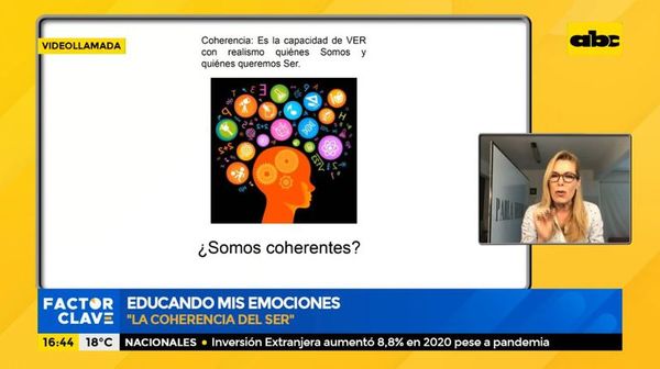 Educando mis emociones: “La coherencia del ser” - Factor Clave - ABC Color