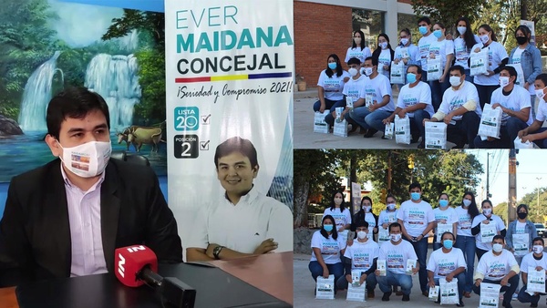 EVER MAIDANA, PROPONE EL CAMBIO DESDE LA JUNTA MUNICIPAL DE ENCARNACIÓN CON ACCIONES.
