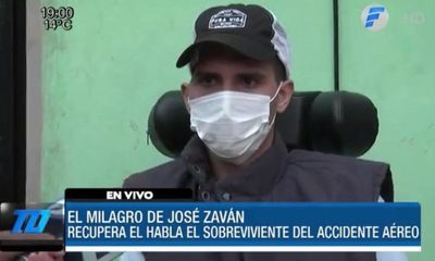 José Zaván, el joven milagro, habló con Telefuturo | Telefuturo