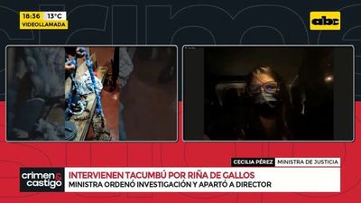 Intervienen Tacumbú por riña de gallos - Crimen y castigo - ABC Color