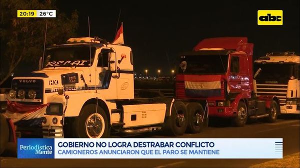 Carapeguá: Umi kamionero oikuaauka oîha vigilia oetudia haguã omonéîvo “léi de fletes” - ABC Remiandu - ABC Color