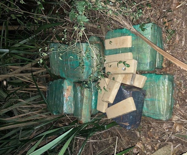 Hallan carga de marihuana prensada a orillas del lago Itaipú - Noticiero Paraguay