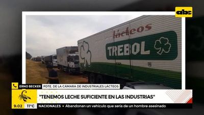 Industrias lácteas, con suficiente leche pero con problemas de distribución - A la gran 730 - ABC Color