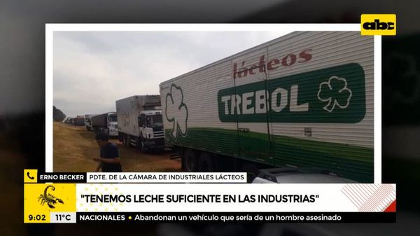 Industrias lácteas, con suficiente leche pero con problemas de distribución - A la gran 730 - ABC Color