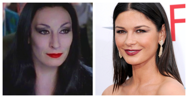 Confirman a Catherine Zeta-Jones como Morticia en la nueva serie de “Los Locos Addams” y descartan a Christina Ricci - SNT