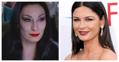 Confirman a Catherine Zeta-Jones como Morticia en la nueva serie de “Los Locos Addams” y descartan a Christina Ricci - C9N