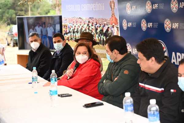 Comenzaron los trabajos en el estadio de la Liga Caaguazú de Fútbol