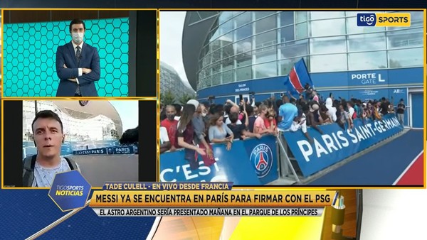 París vive horas intensas en torno a la Pulga Messi