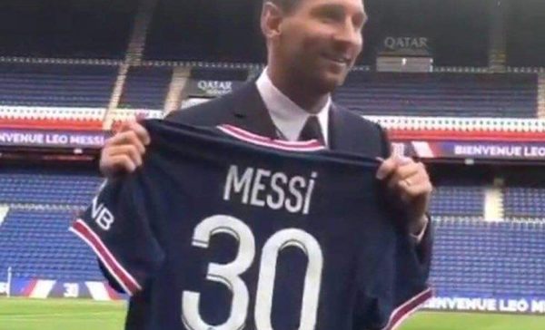 ¡Ya es oficial! Messi lucirá la 30 en el Paris Saint-Germain