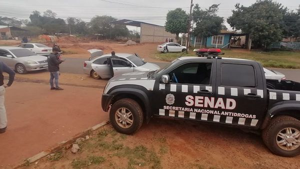 Senad captura a tres hombres con casi 200 kilos de marihuana