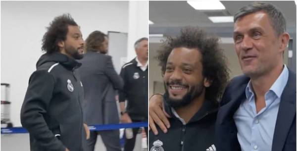 ¡Leyendas juntas! Así fue como Marcelo le pidió una foto a Maldini (Video)
