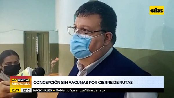 La segunda dosis de las vacunas Pfizer son llevadas por tierra hasta Concepción - Nacionales - ABC Color