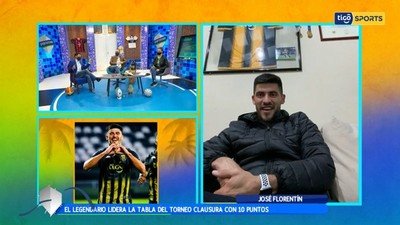 Florentín celebra su buen momento y el de Guaraní