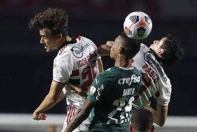 El campeón Palmeiras rescata un valioso empate del Morumbí - Fútbol Internacional - ABC Color