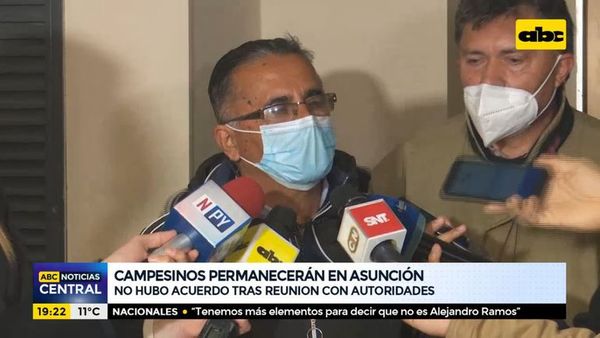 Campesino aty oiméta gueteri Paraguaýpe ha oguatáta Fiscalía peve - ABC Remiandu - ABC Color