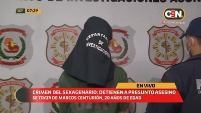 Crimen de sexagenario: Detienen a presunto asesino - C9N