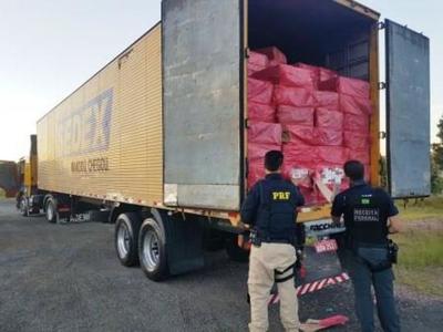 Cae 500 mil gruesas de CIGARRILLO llevado de CONTRABANDO