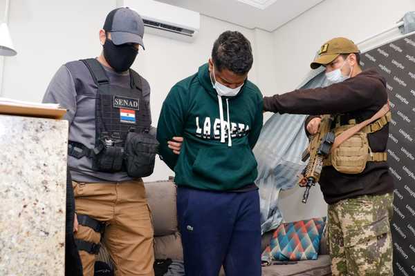 Senad logra la captura de criminal brasileño en un edificio de Departamentos en PJC.