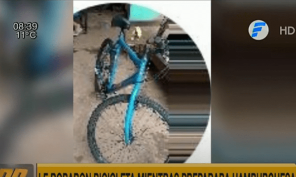 Roban bicicleta de joven trabajador en Capiatá | Telefuturo