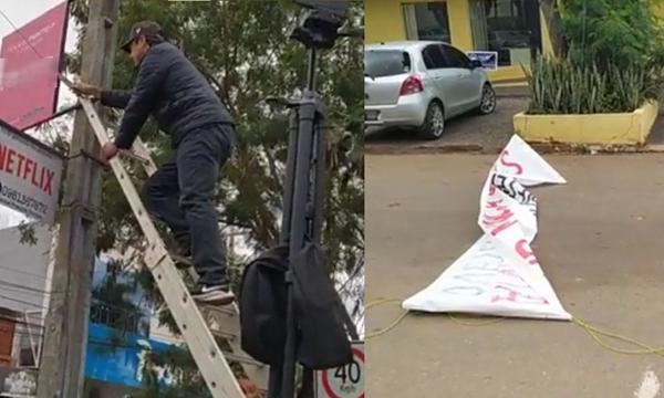 Buzarquis quita pasacalle de #ANRNuncaMás – Prensa 5