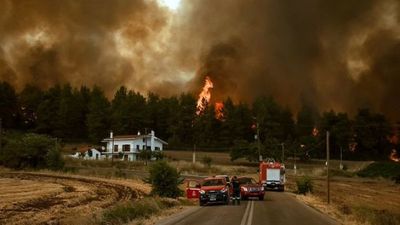 Disminuyeron los focos en Eubea y sube la preocupación en el Peloponeso