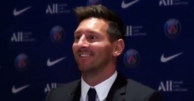 Lionel Messi en su presentación en el PSG: “Mi sueño es volver a levantar otra Champions” - C9N