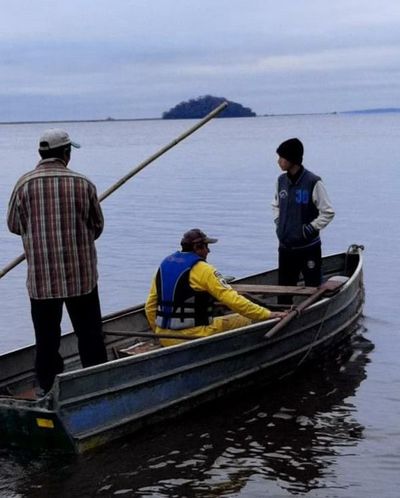 Intensifican búsqueda de persona desaparecida en el Ypoá - Nacionales - ABC Color