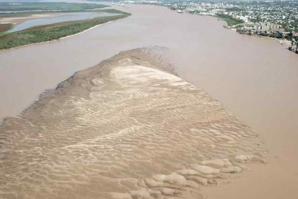'Preocupante y dramática' situación por bajo nivel de río Paraná