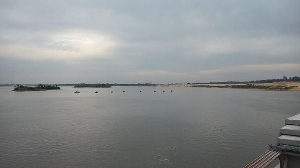 Río Paraguay, a 20 cm del nivel cero de altura en Asunción - Nacionales - ABC Color