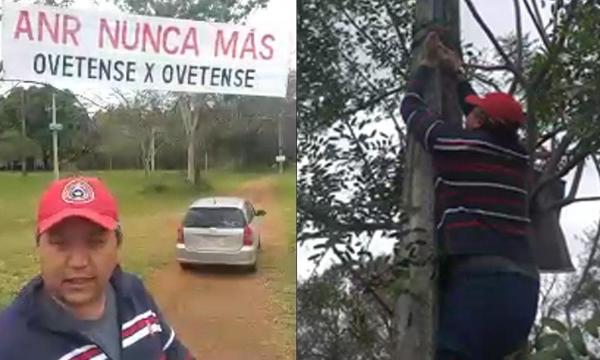 Edgar Bernal acusa a Antonio Buzarquis de colocar pasacalles de #ANRNuncaMás – Prensa 5