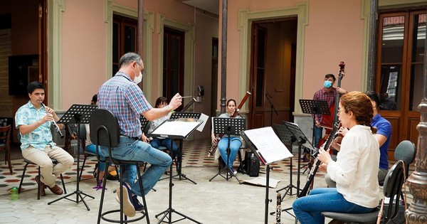 La Nación / “Yvytu purahéi”: Orquesta del Congreso destaca los instrumentos de viento