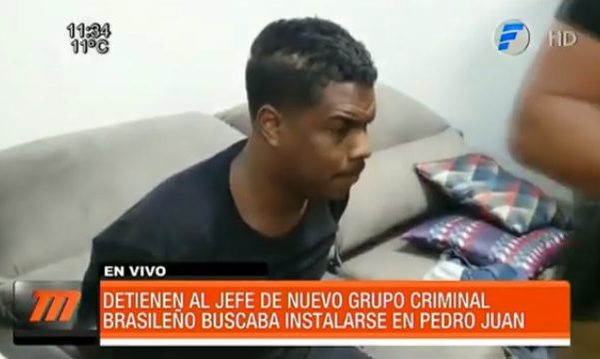 Así detuvieron al jefe de una nueva facción criminal en PJC | Telefuturo