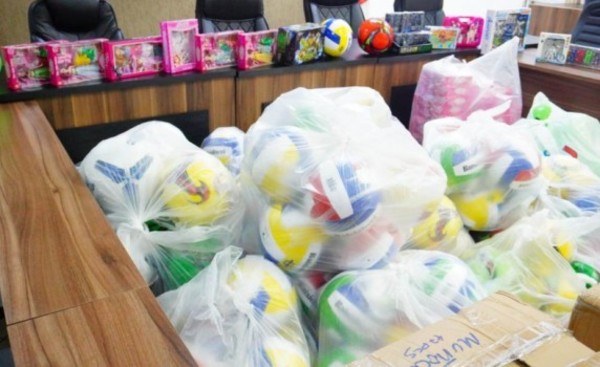 Taiwán dona juguetes para niños albergados de Alto Paraná