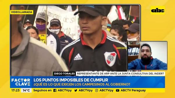 ¿Qué es lo que exigen los campesinos al gobierno?: Los puntos imposibles de cumplir - Factor Clave - ABC Color