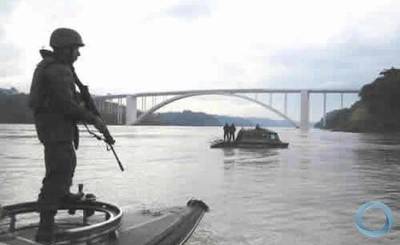 Operación de GUERRA AGATA llego a la zona del PUENTE de la AMISTAD