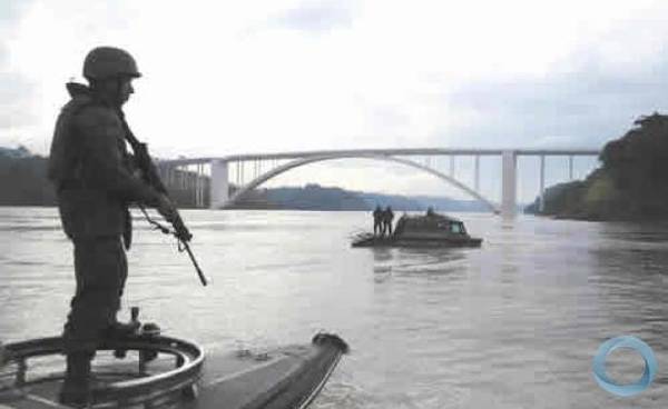 Operación de GUERRA AGATA llego a la zona del PUENTE de la AMISTAD
