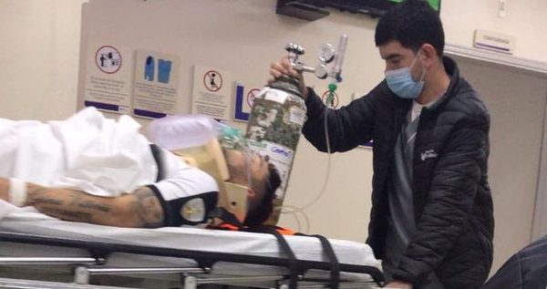 Salazar, en terapia intensiva tras el manotazo de Giorgan de Arrascaeta