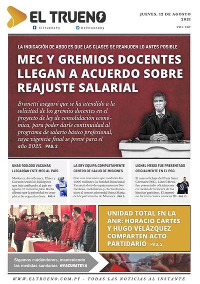 E-paper 12 de agosto - El Trueno