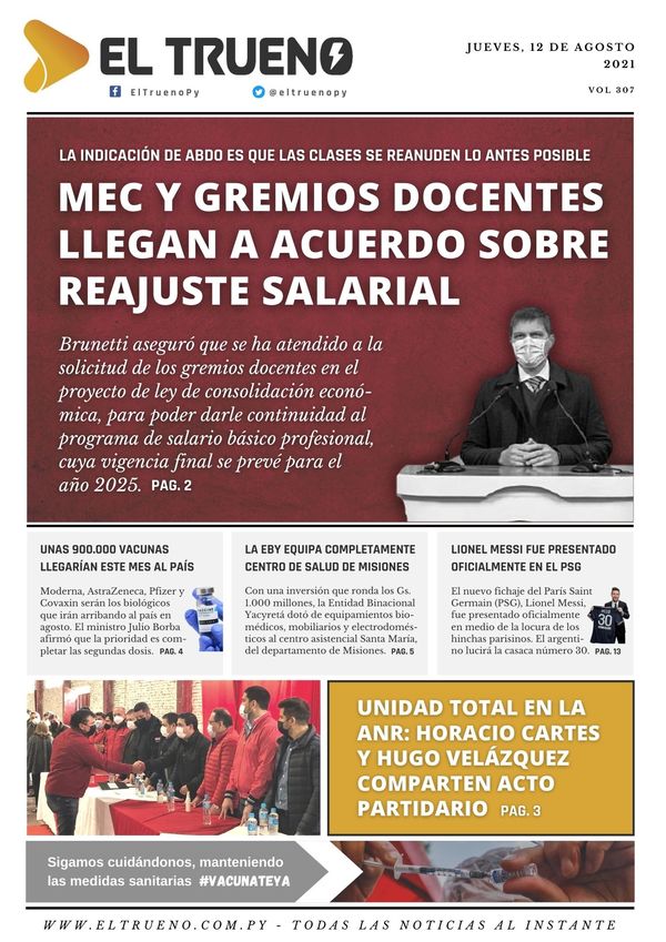 E-paper 12 de agosto - El Trueno