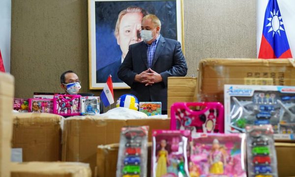 Gobierno de China, Taiwán, dona juguetes a la Gobernación del Alto Paraná