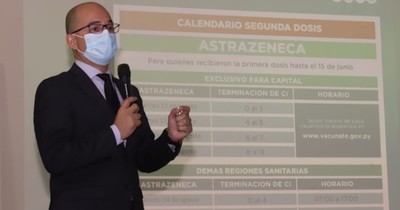 La Nación / Salud actualiza calendario para segunda dosis contra el COVID-19