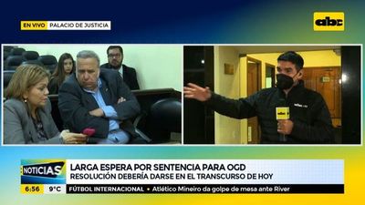 Larga espera para conocer sentencia a OGD - ABC Noticias - ABC Color