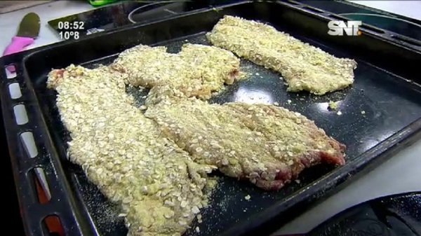 Con Arcor: Milanesas al horno con ensalada de arroz - SNT