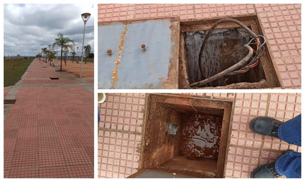 LA MAFIA DEL COBRE: VAN 4.100 MTS DE CABLE HURTADO