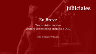 Judiciales.net retransmitirá lectura de sentencia en caso OGD - Judiciales.net