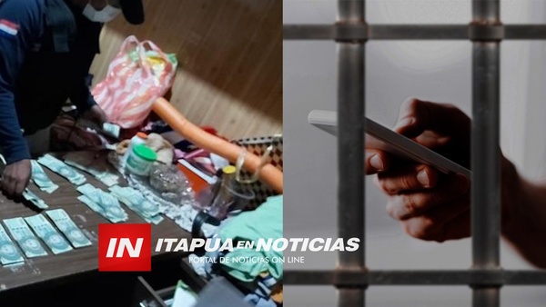 EXTORSIONES DESDE LAS CÁRCELES MUEVEN UNOS GS. 40 MILLONES SEMANALES.