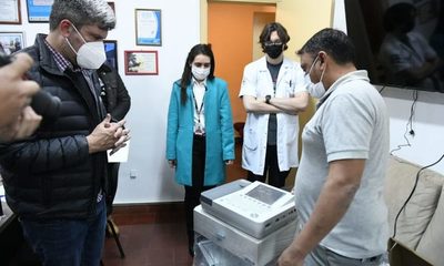 Itaipu entregó electrocardiógrafos a tres hospitales de Alto Paraná